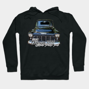 1955 Chevrolet 3200 Stepside Pickup Truck Hoodie